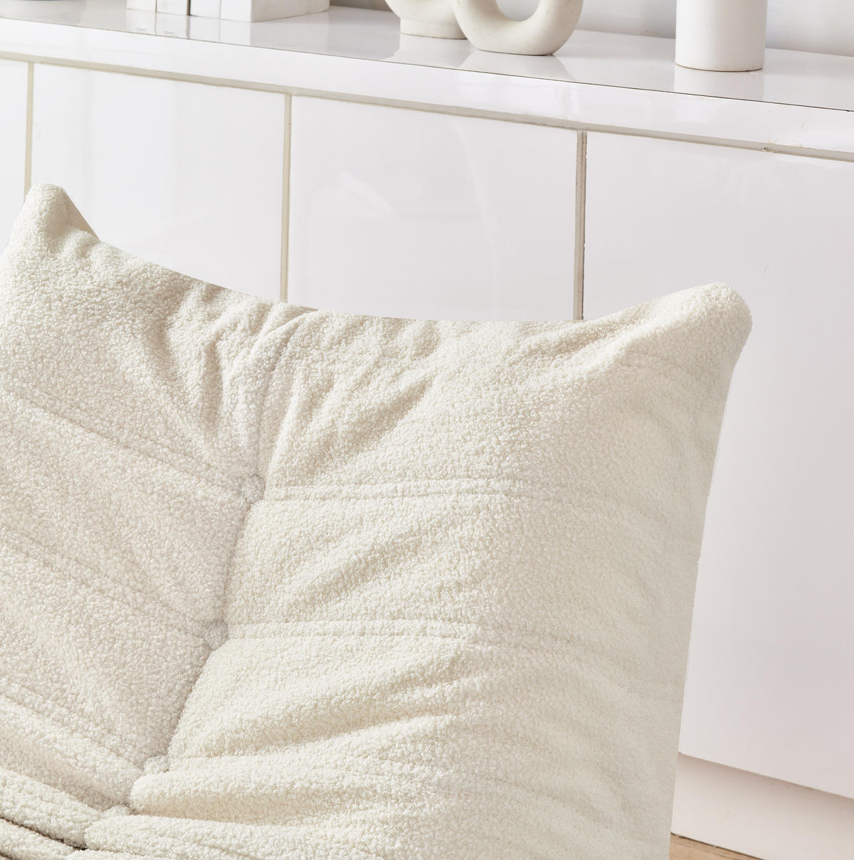 SCHLAFSESSEL mit Rückenlehne und Fußhocker Beige - Beige, Kunststoff (90/70/100cm) - Beauniv
