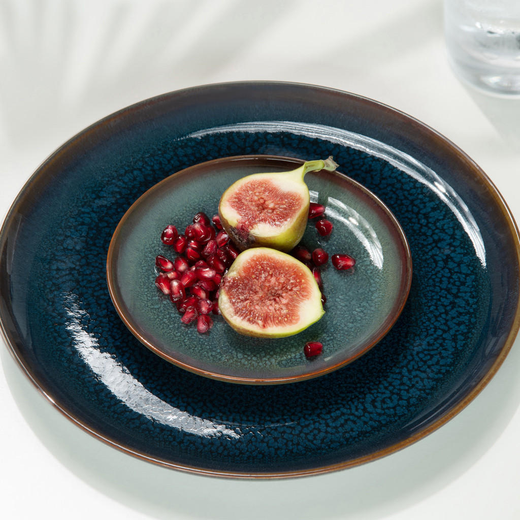 KAFFEEUNTERTASSEN Crafted Breeze ø 14,9 cm 6er Set - Blaugrau, Keramik (14.9cm) - like.Villeroy & Boch