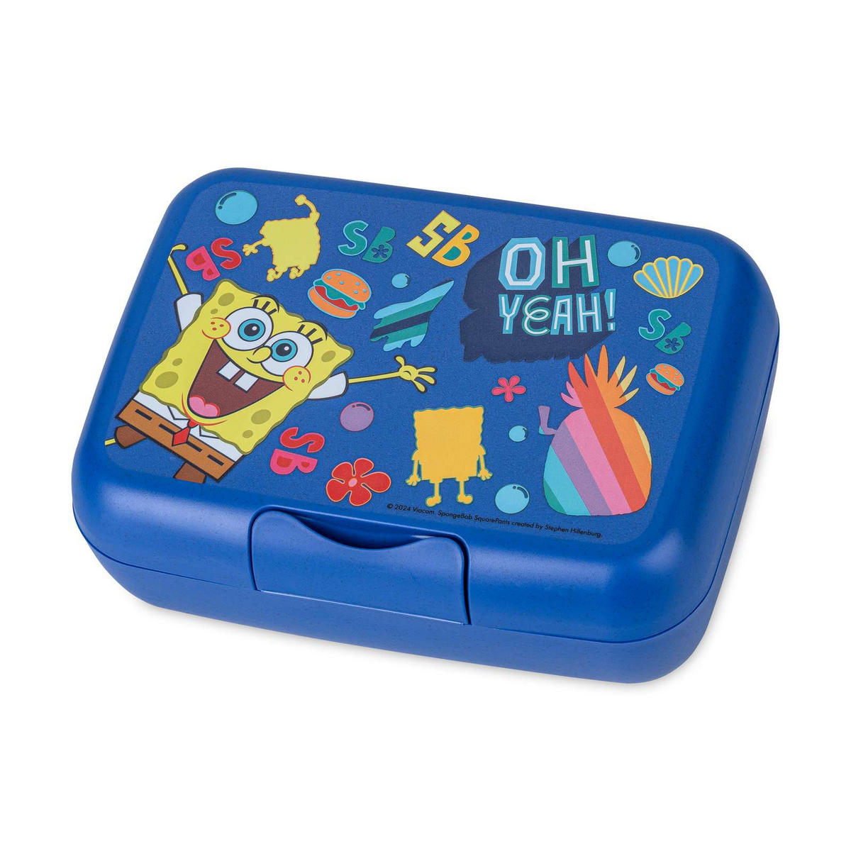 BROTDOSE SpongeBob Candy L - Blau, Kunststoff (13.5/6.5/19cm)