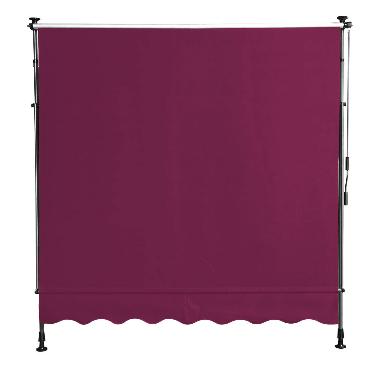 KLEMMMARKISE 300 x130cm Bordeaux - Bordeaux, Metall (300/290/130cm) - QUICK STAR