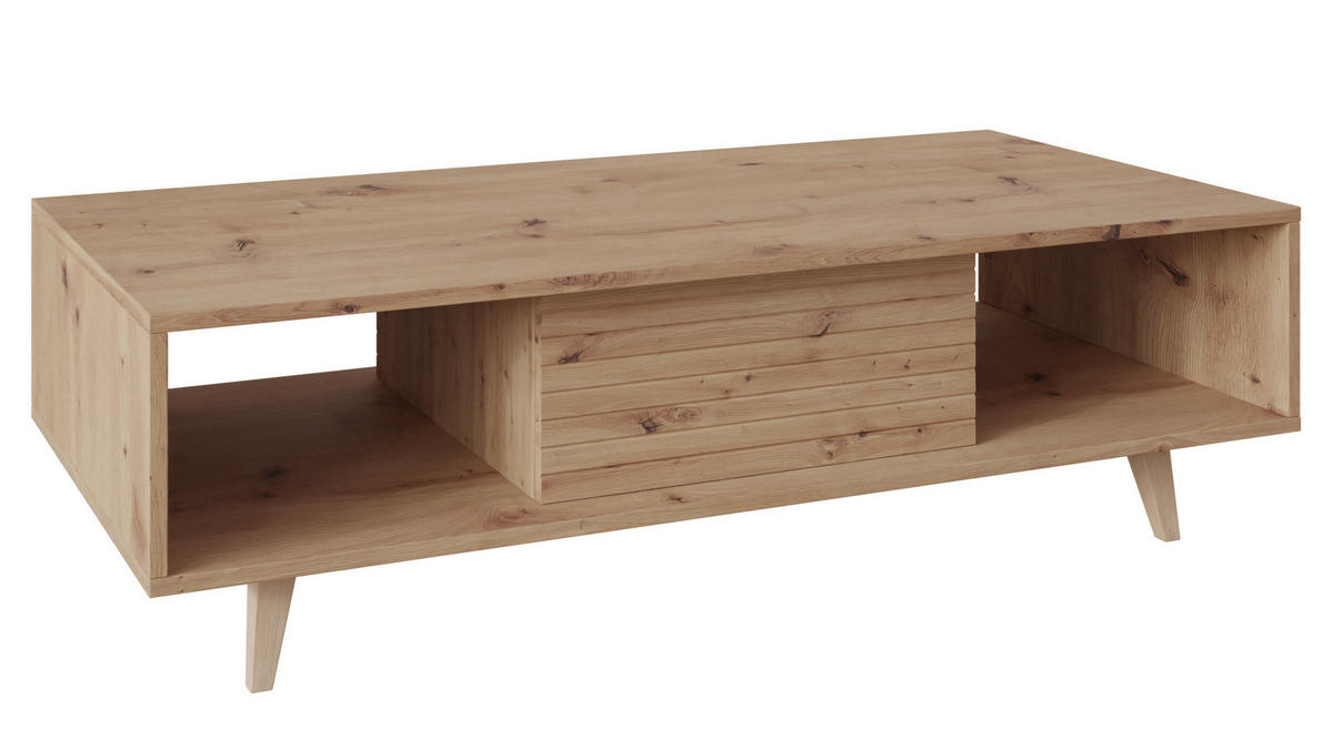 COUCHTISCH Ferido - Beige, Holzwerkstoff (60/120/36cm) - MIRJAN24