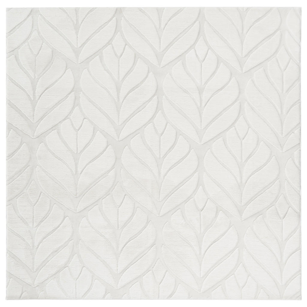 COVOR DIN BLANĂ ARTIFICIALĂ alb crem 160/160 cm Mitchell