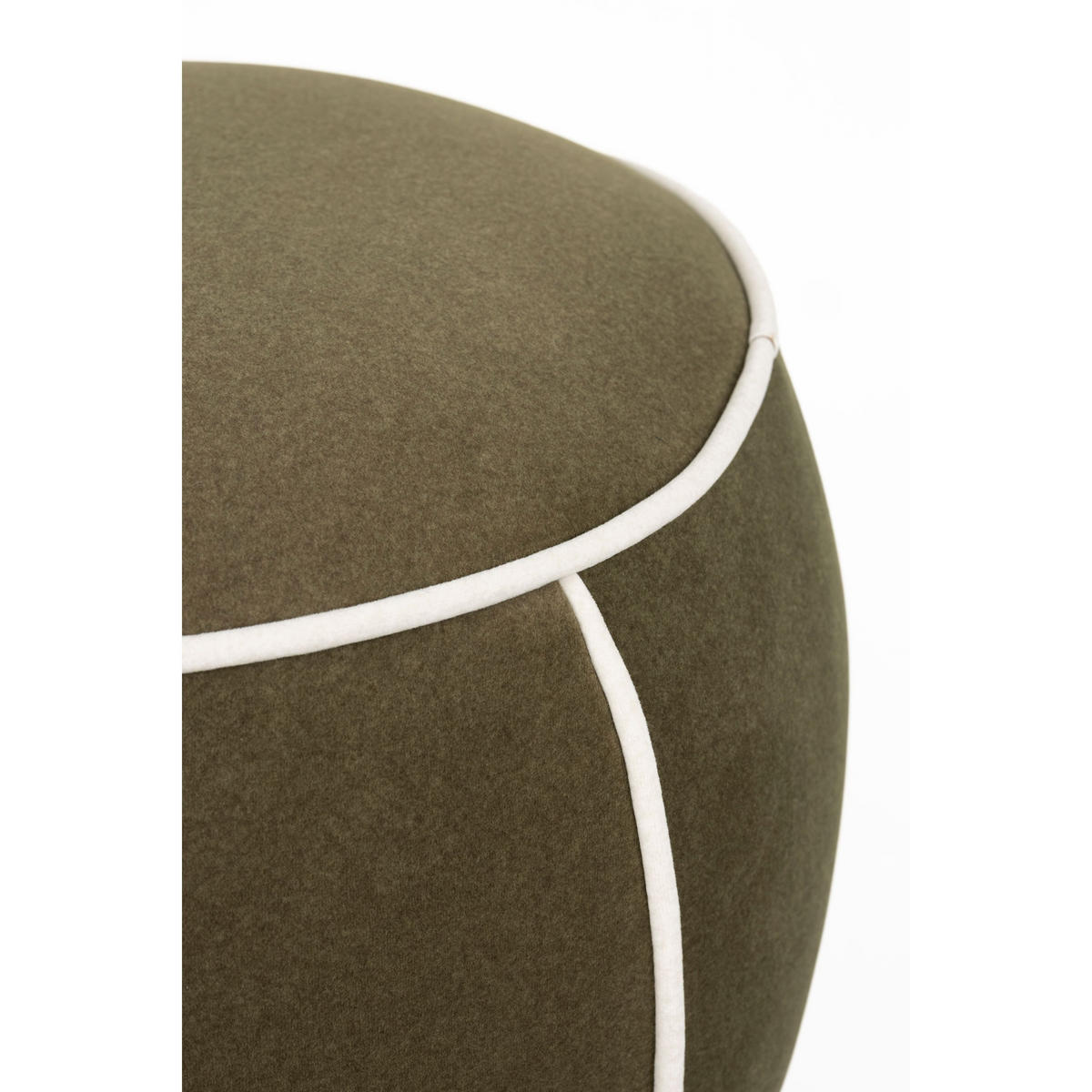 SITZHOCKER Marina Hocker Grün - Grün, Kunststoff (45/48/45cm) - Housecraft Living