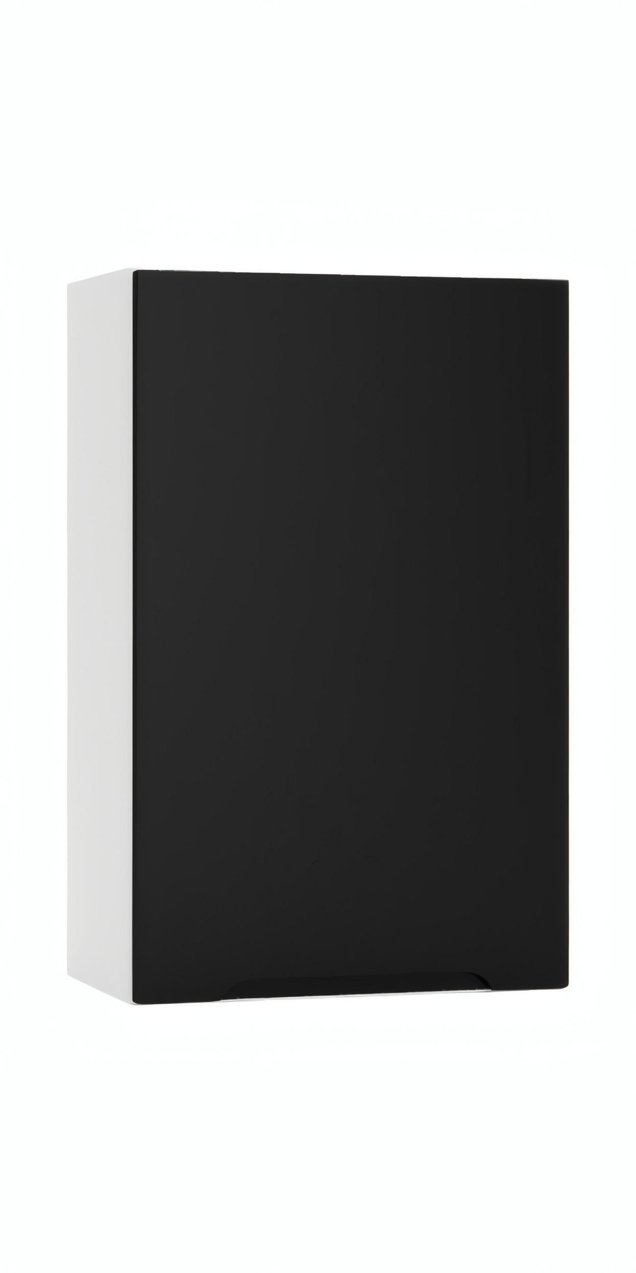 HÄNGESCHRANK W45 P/L - Zivora - Praktisches Stauraum Konzept - Schwarz, Holz (46/72/30cm) - ROYAL24_MARKT