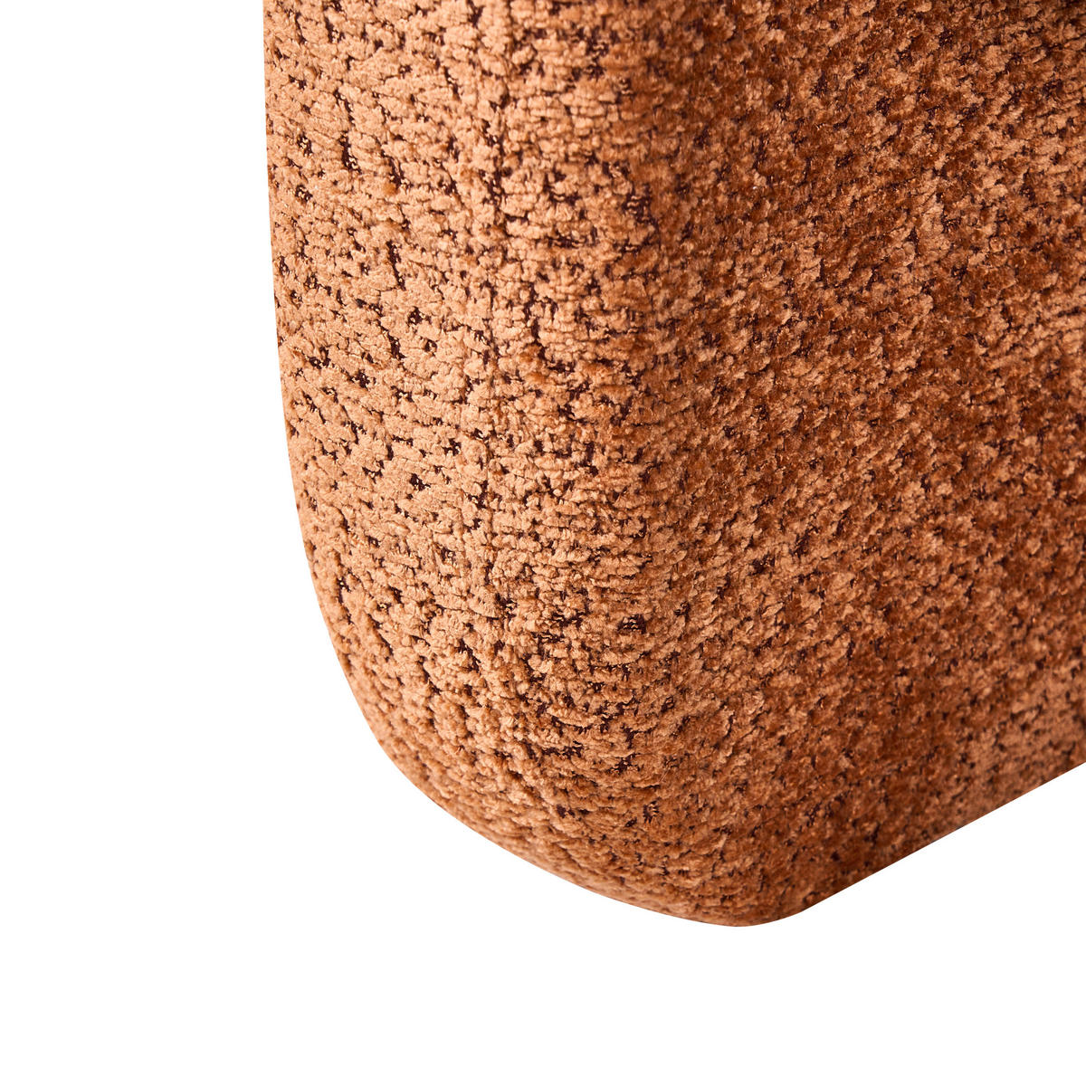 SESSEL Chenillegewebe Orange Vidsel - Orange, Textil (76/78/60cm) - Beliani