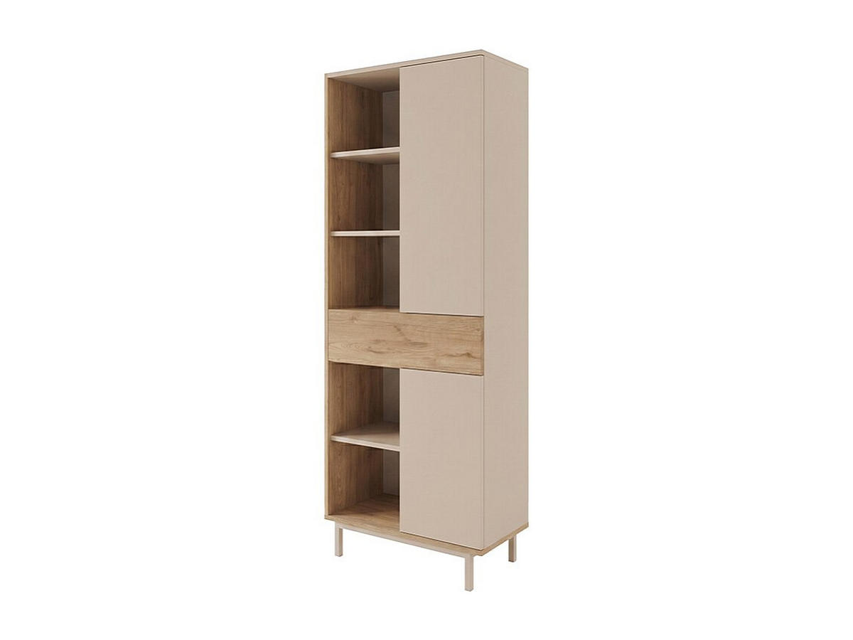 BÜCHERREGAL - 71.6 cm x 35 cm - holz - beige, naturfarben hell Reyala - Beige/Naturfarben, Holz (71.6/189/35cm) - Vente-Unique
