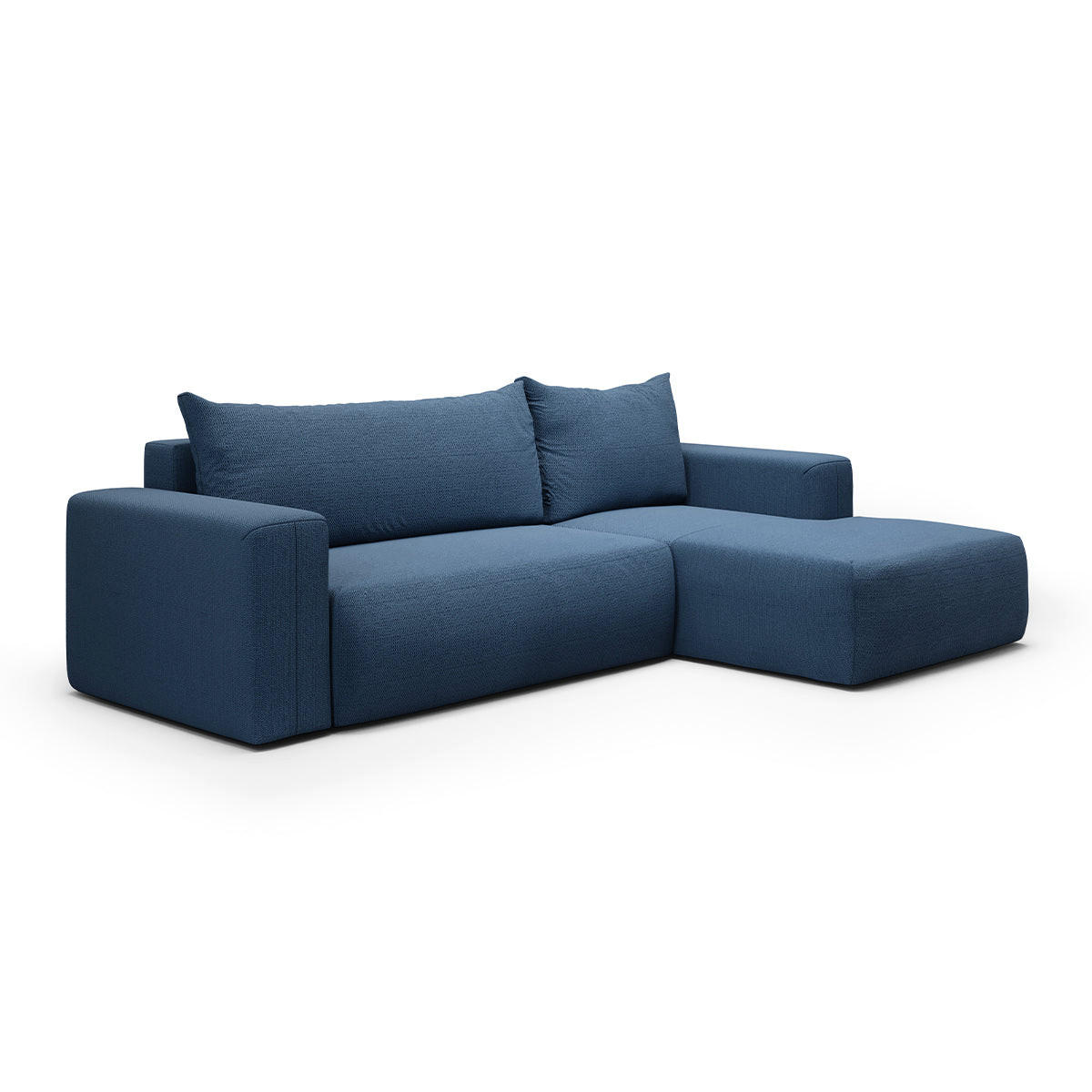 Petits-meubles Ecksofa Blau 268x163 cm