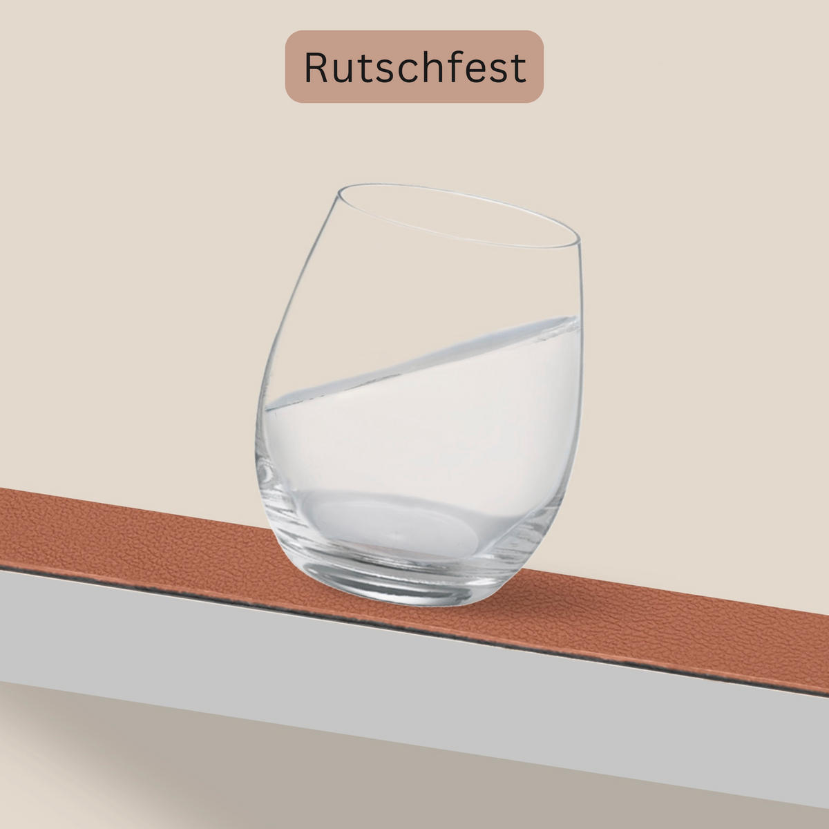 TISCHSET - Kunstleder - Doppelseitig - Anthrazit/Braun - Rechteckig - 44,5x30cm - 8 Stück - Anthrazit, Kunststoff (44.5/30cm) - Sänger