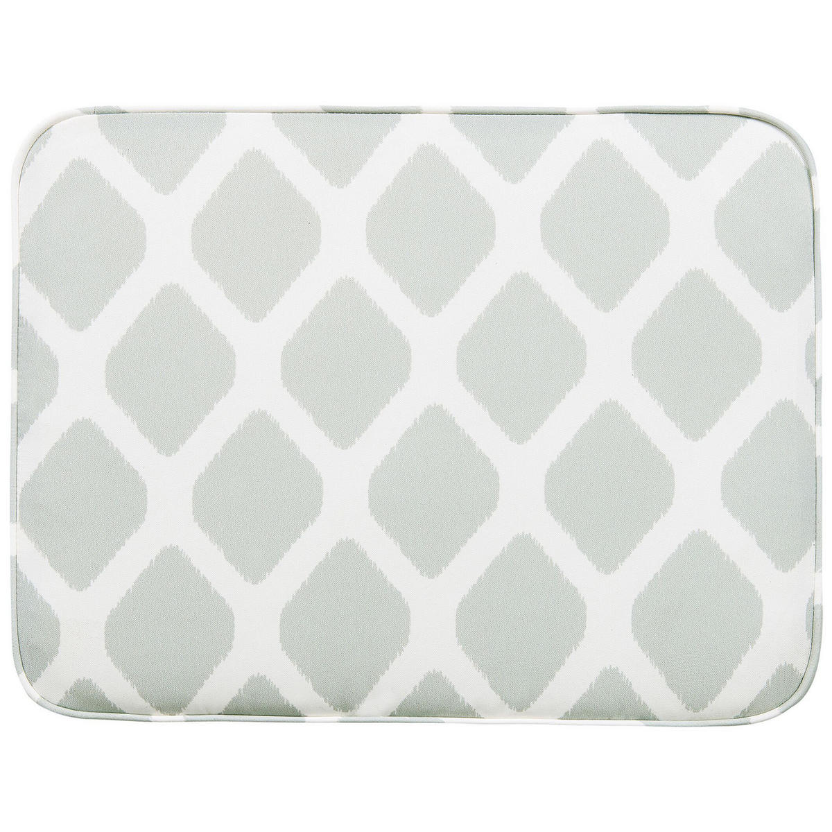SITZKISSEN Weiß 29 x 38 cm Fiji - Weiß/Grün, Textil (38/5/29cm) - Beliani