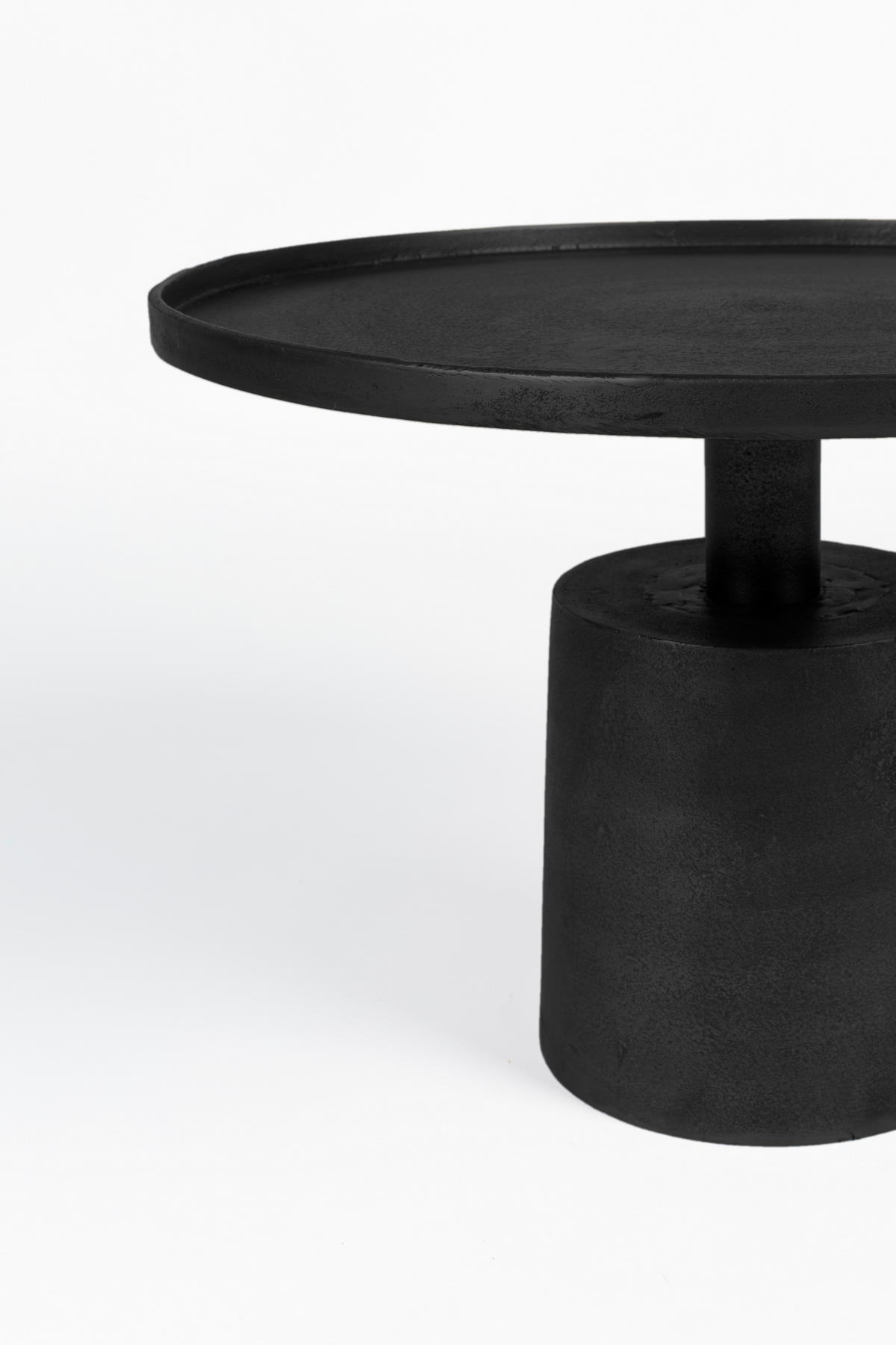 BEISTELLTISCH Mason - Schwarz - 60/60/40 cm - Schwarz, Kunststoff (60/60/40cm)