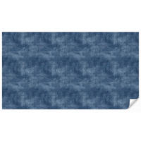 TAPETE - Leinen - Textur - Muster - Denim - Rustikal - 350x200 cm - Blau, Papier (350/200cm) - OnlyWow