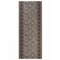 TEPPICHLÄUFER Anti-Rutsch Beige rutschfest Gummiunterlage 120/100 cm - Beige, Textil (120/100cm) - Tapiso