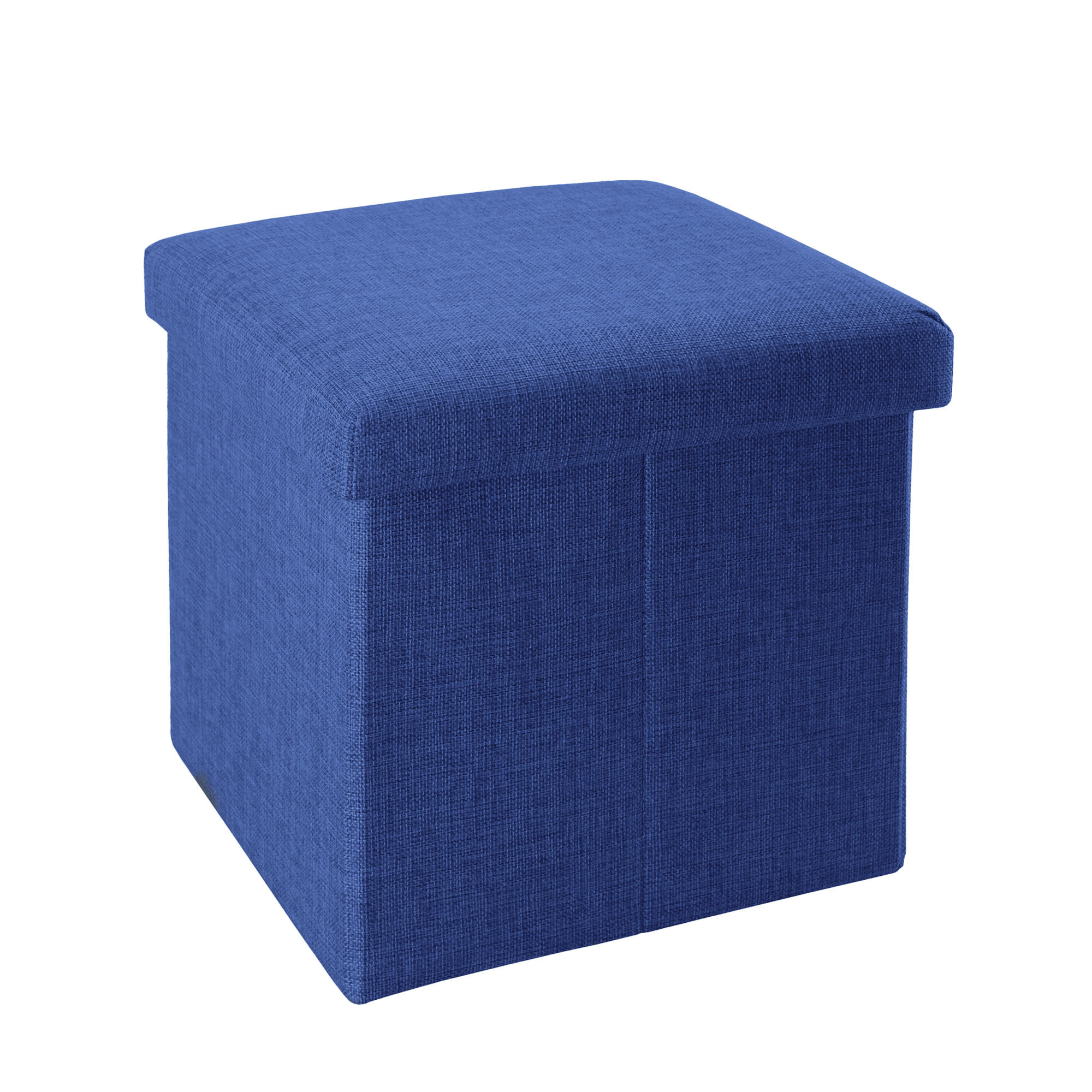 SITZBOX Faltbar 30/30/30 cm (Blau) - Blau, Textil (30/30/30cm) - Intirilife