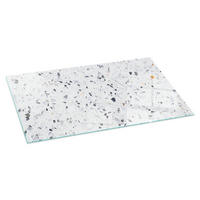 GLASPLATTE für Kamin 100x50 cm Weiß - Weiß, Glas (100/50/0.4cm) - ArtPrintCave