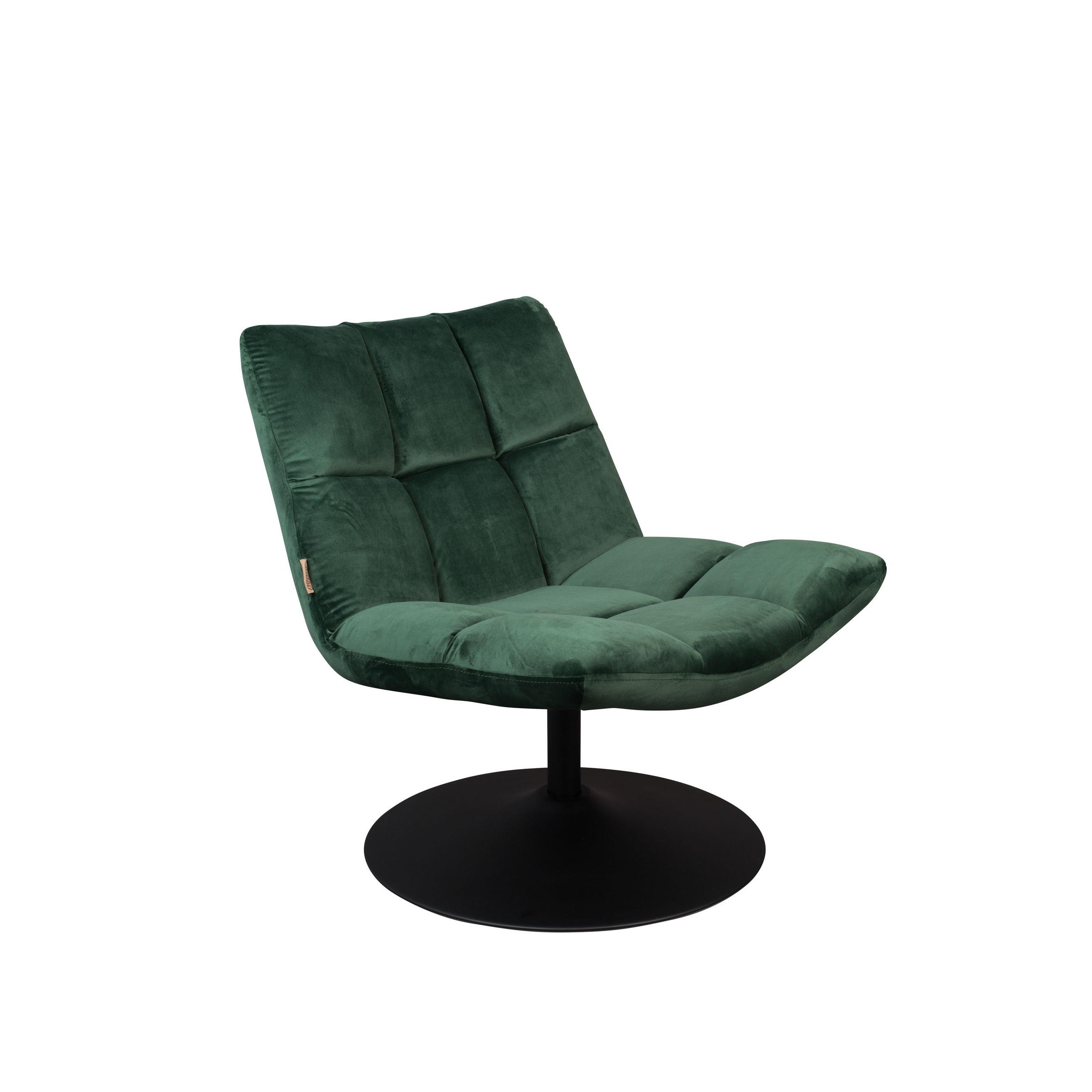 SESSEL Bar Bouclé Grün - Grün, Textil (76/78/74cm) - Dutchbone