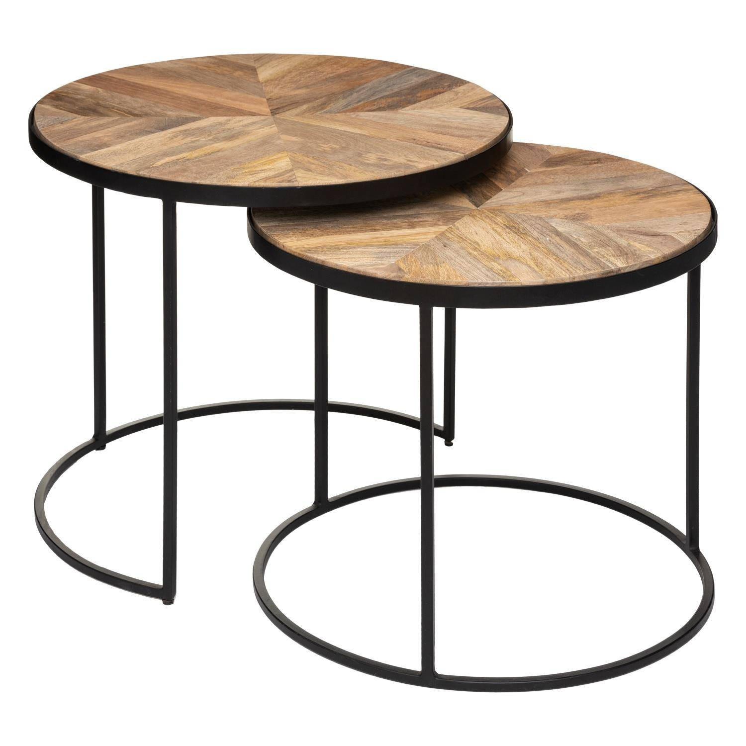 Atmosphera Createur d´interieur Kaffeetisch Braun 56x51x56 cm