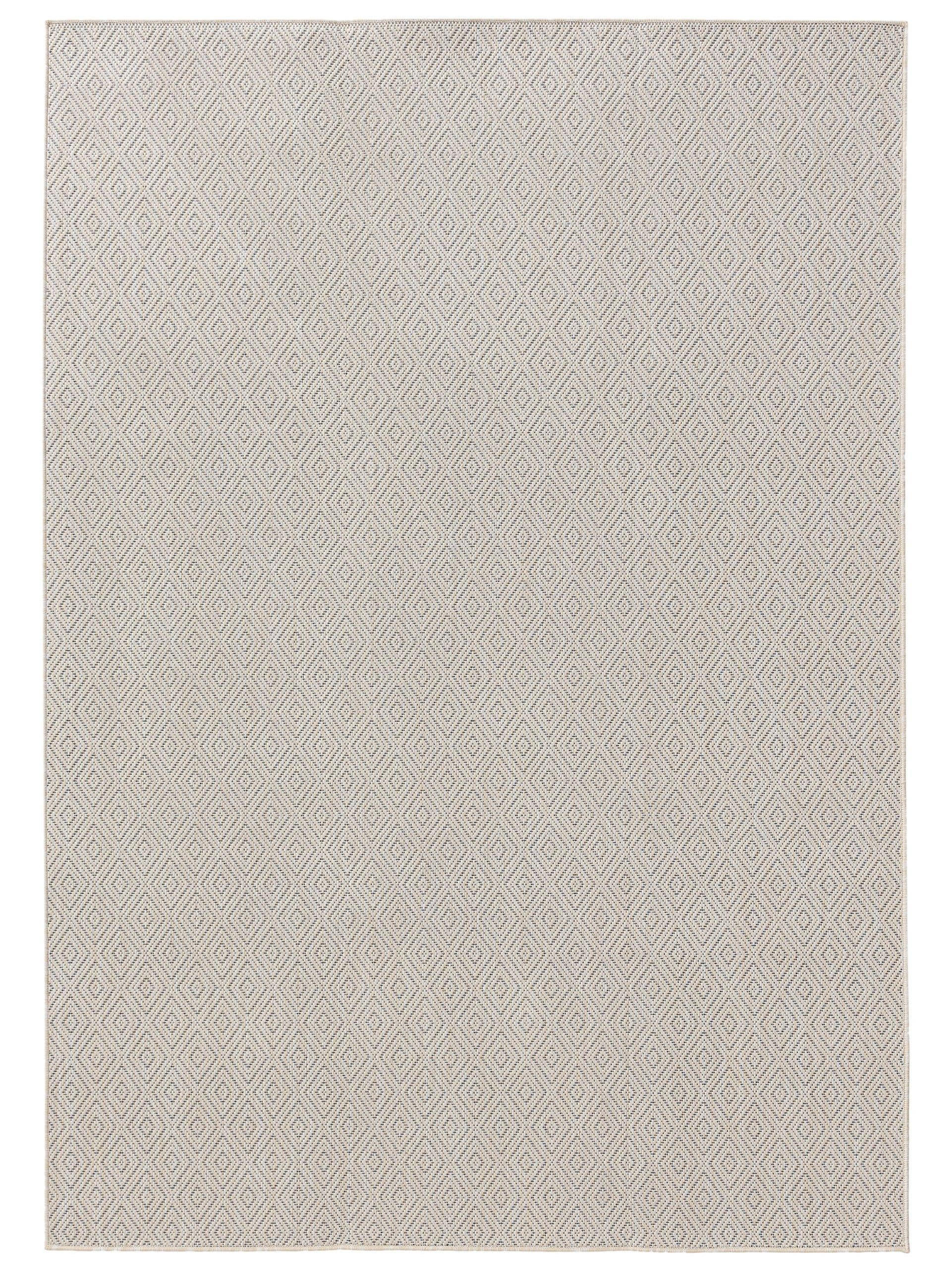OUTDOORTEPPICH Lou Weiß 240x350 cm - Weiß, Kunststoff (240/350cm) - benuta