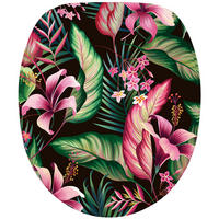 WC Sitz Bali - Multicolor, Holzwerkstoff (38/6/47cm) - Sanilo