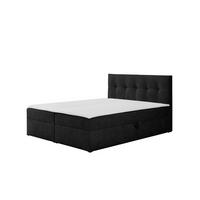 BOXBETT Toronto 160x200 Bonell-Matratze H3 und Topper - Silberfarben/Schwarz, Holz/Holzwerkstoff (160/200cm) - Ravio