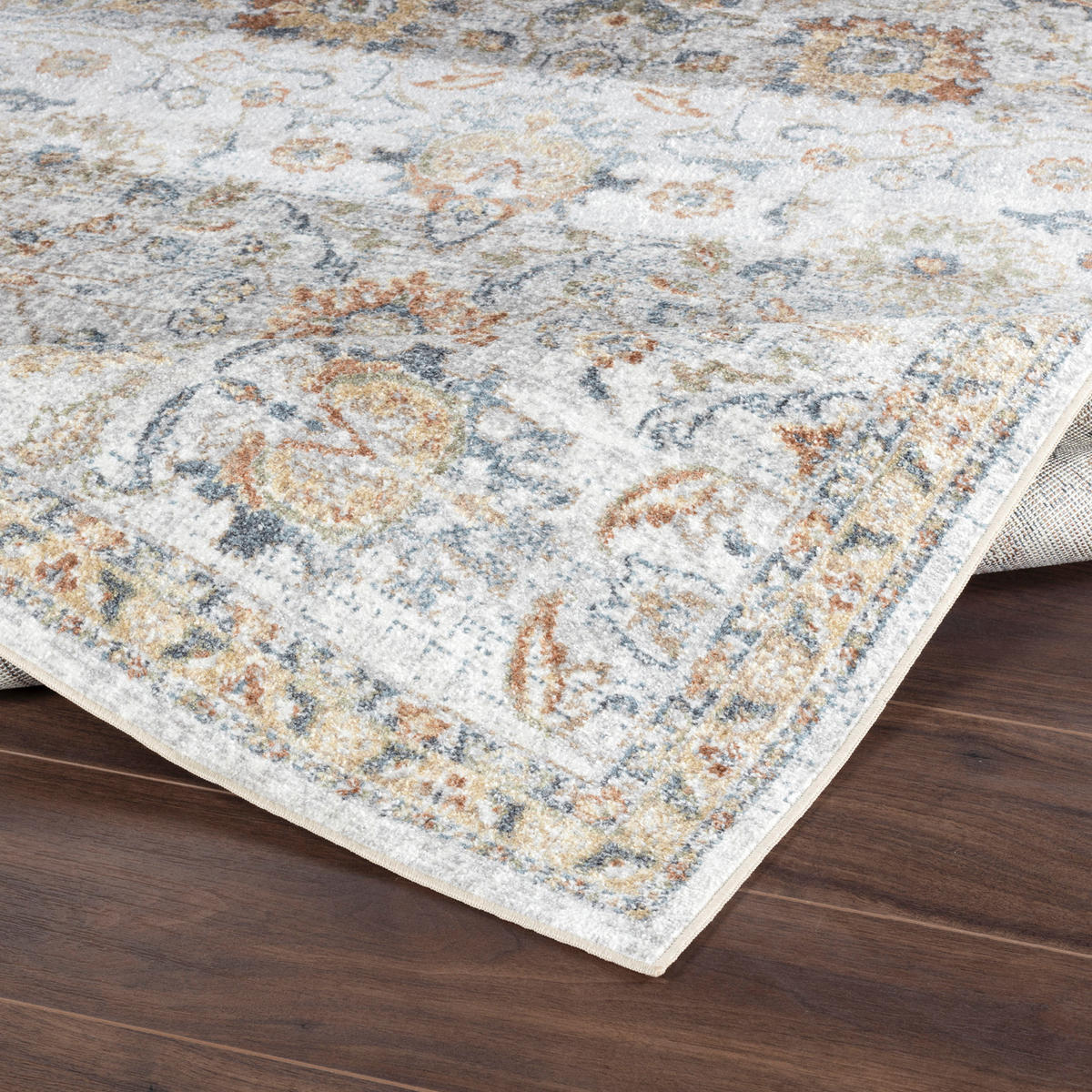 TEPPICH Maschinenwaschbar 160/213 cm Grau - Grau, Naturmaterialien/Textil (160/213cm) - LIVABLISS