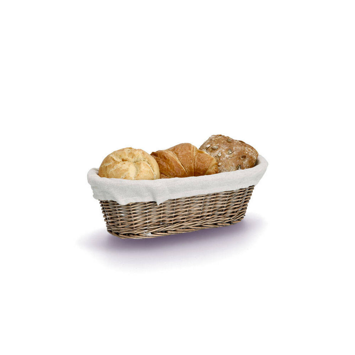 BROTKORB Weide 33/14/10 cm - Beige, Naturmaterialien (14/10/33cm) - ZELLER