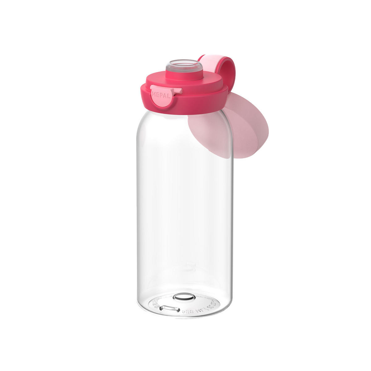 TRINKFLASCHE MIT KLAPPDECKEL Campus Cool Pink 600 ml - Rosa, Kunststoff (0.6L) - Mepal