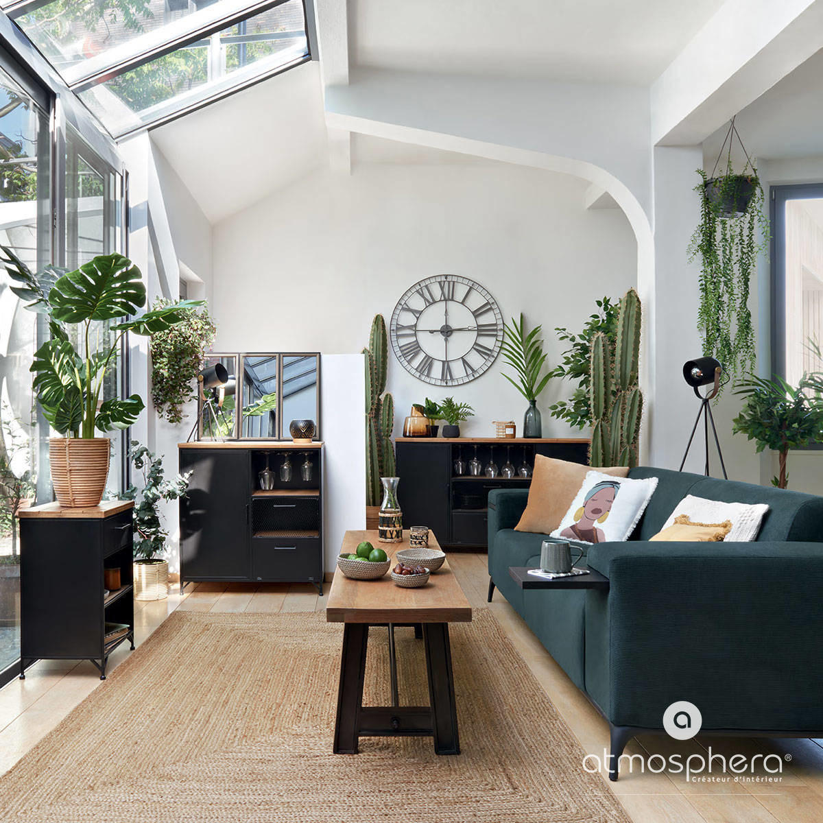 JUTETEPPICH 120/170 cm - Beige, Naturmaterialen (120/170cm) - Atmosphera Createur d´interieur