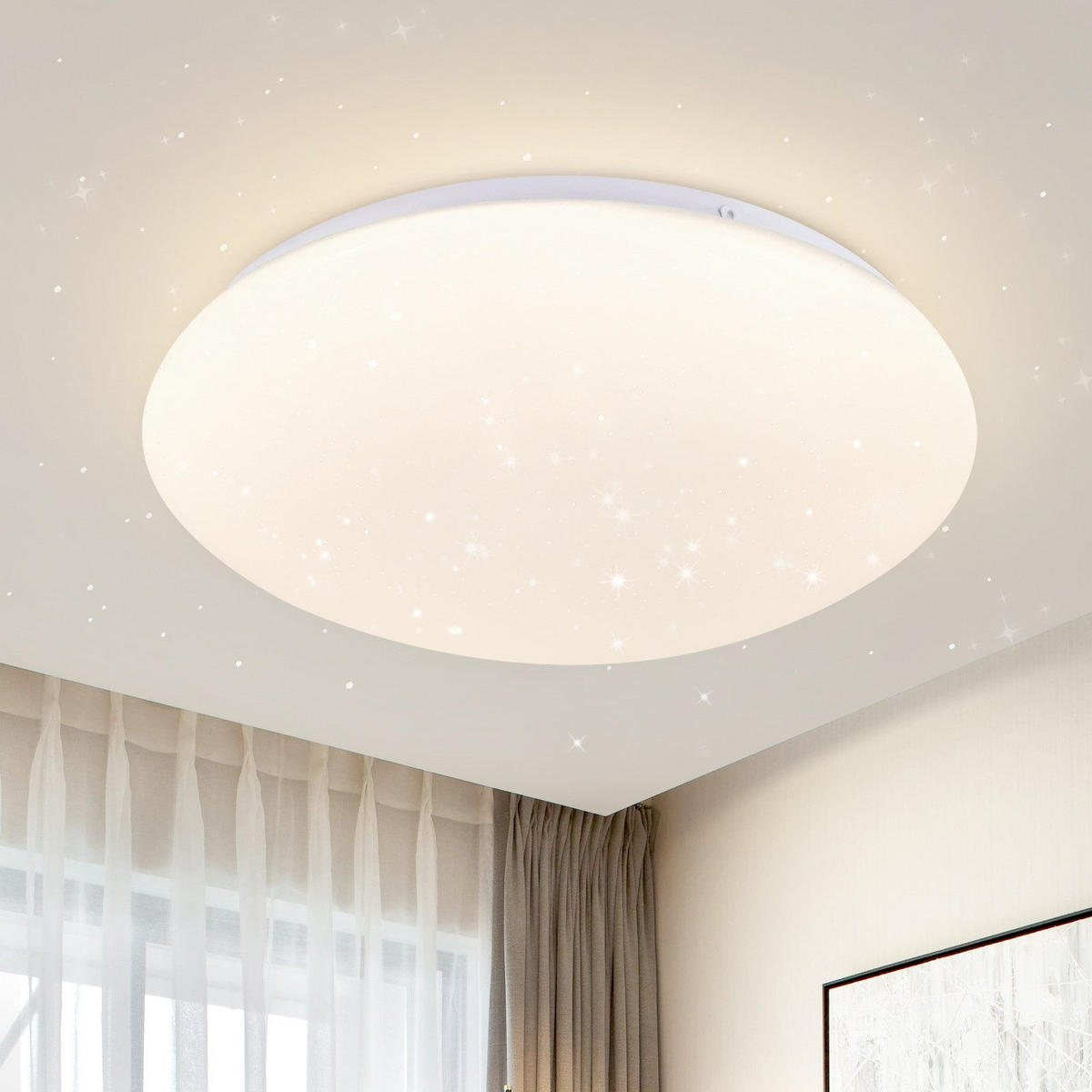 LED-DECKENLEUCHTE brot 17/17/7 cm - Weiß, Metall (17/17/7cm) - Nettlife