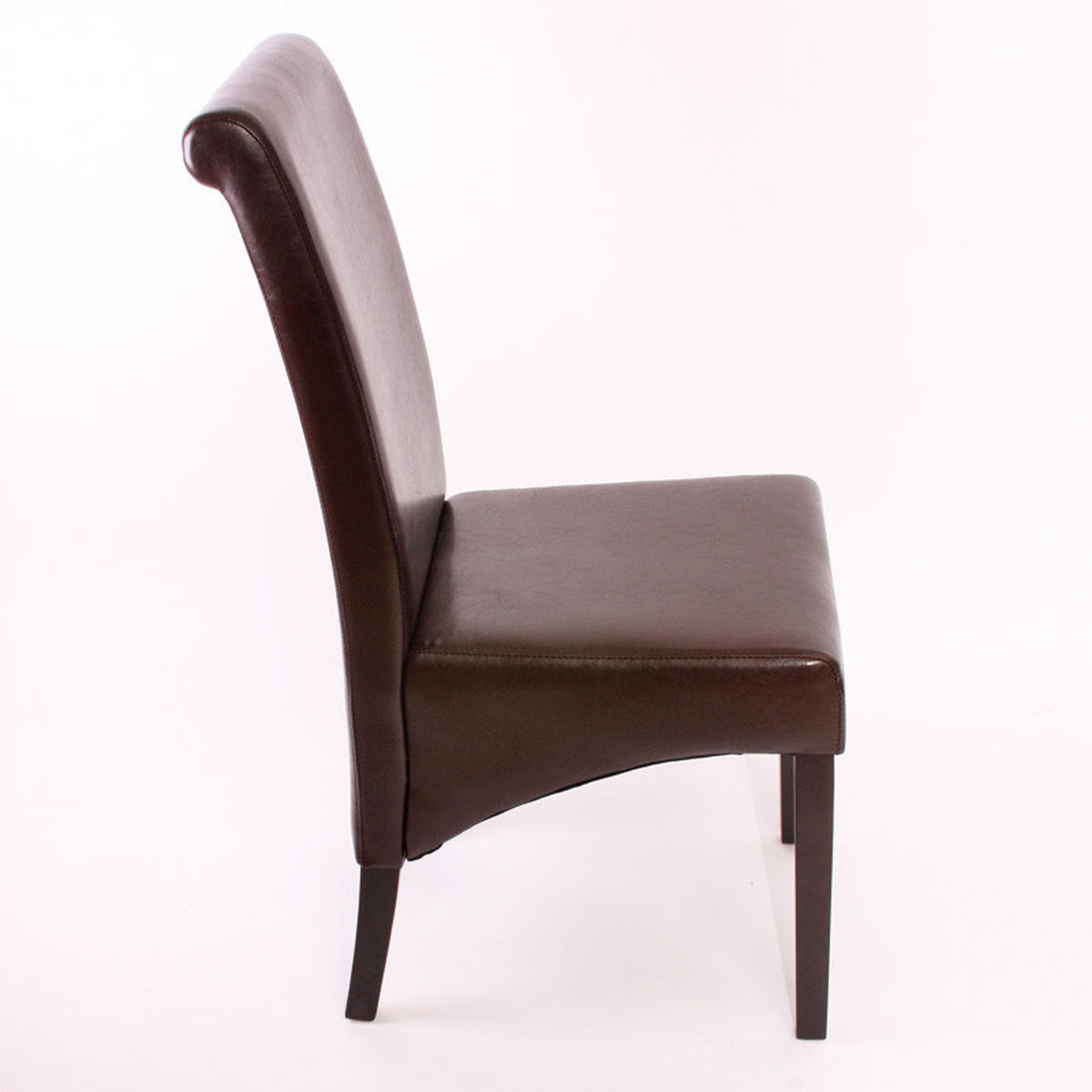 ESSZIMMERSTUHL Braun, Dunkelbraun 2er-Set - Dunkelbraun/Braun, Leder (46/99/50cm) - MCW