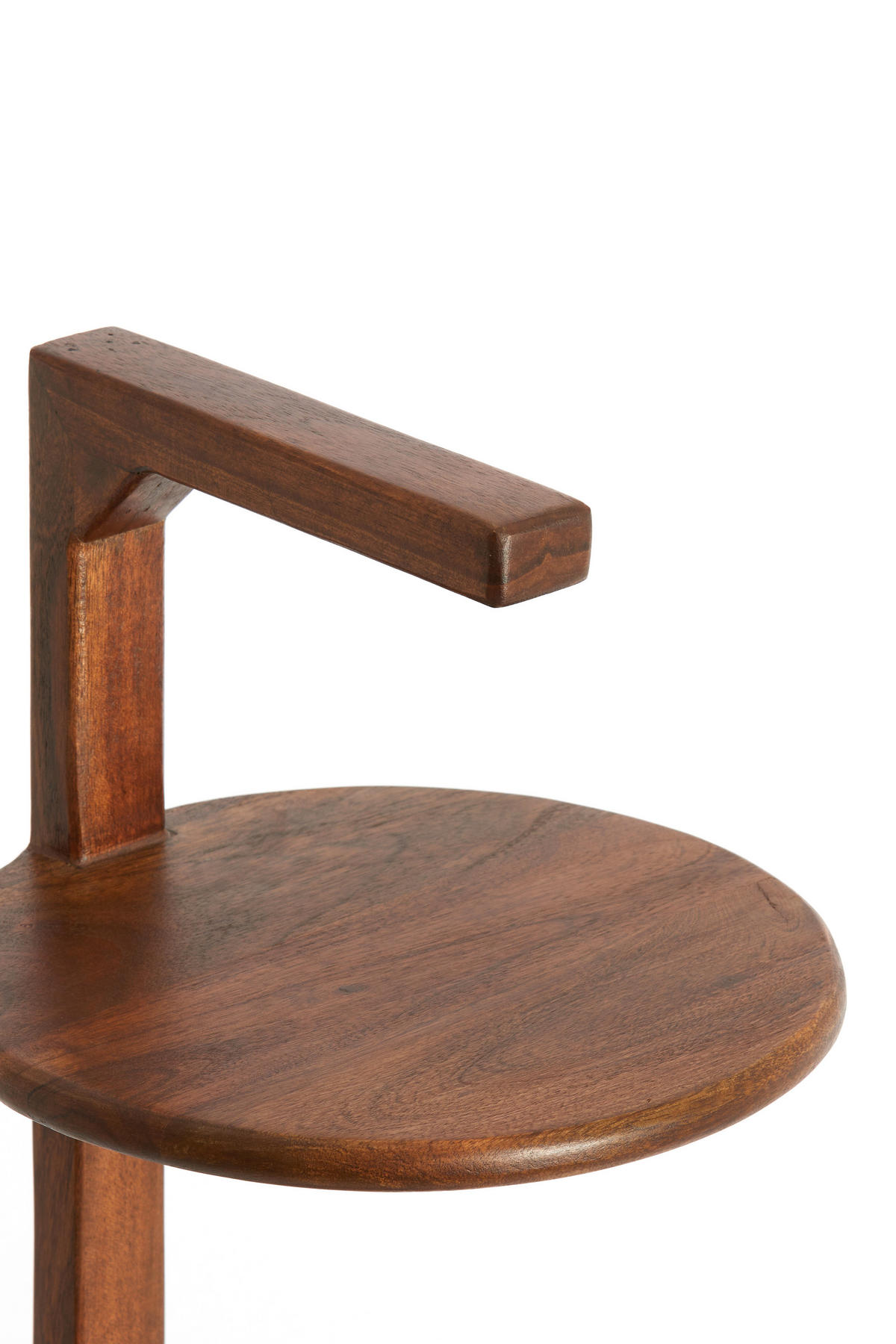 BEISTELLTISCH Delmino Braun 26/26/77 cm - Braun, Holz (26/26/77cm) - Light & Living