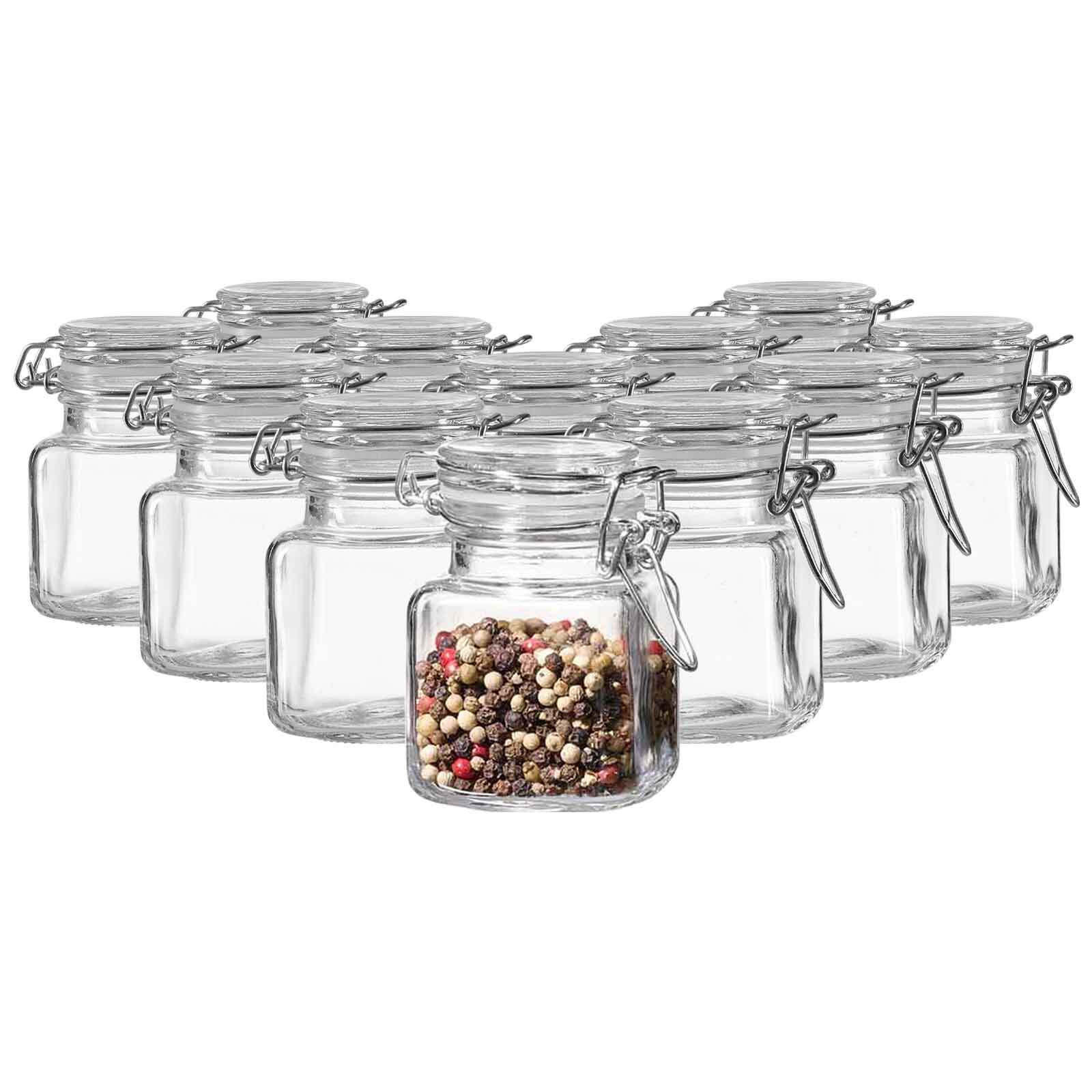 VORRATSGLÄSER Spicy transparent 100 ml 12er Set - Transparent, Glas (5.5/8/5.5cm) - Ritzenhoff Breker