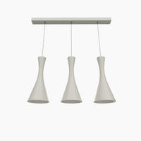 HÄNGELEUCHTE - Weiß Hochglanz, Metall (20/100/120cm) - Lumicom