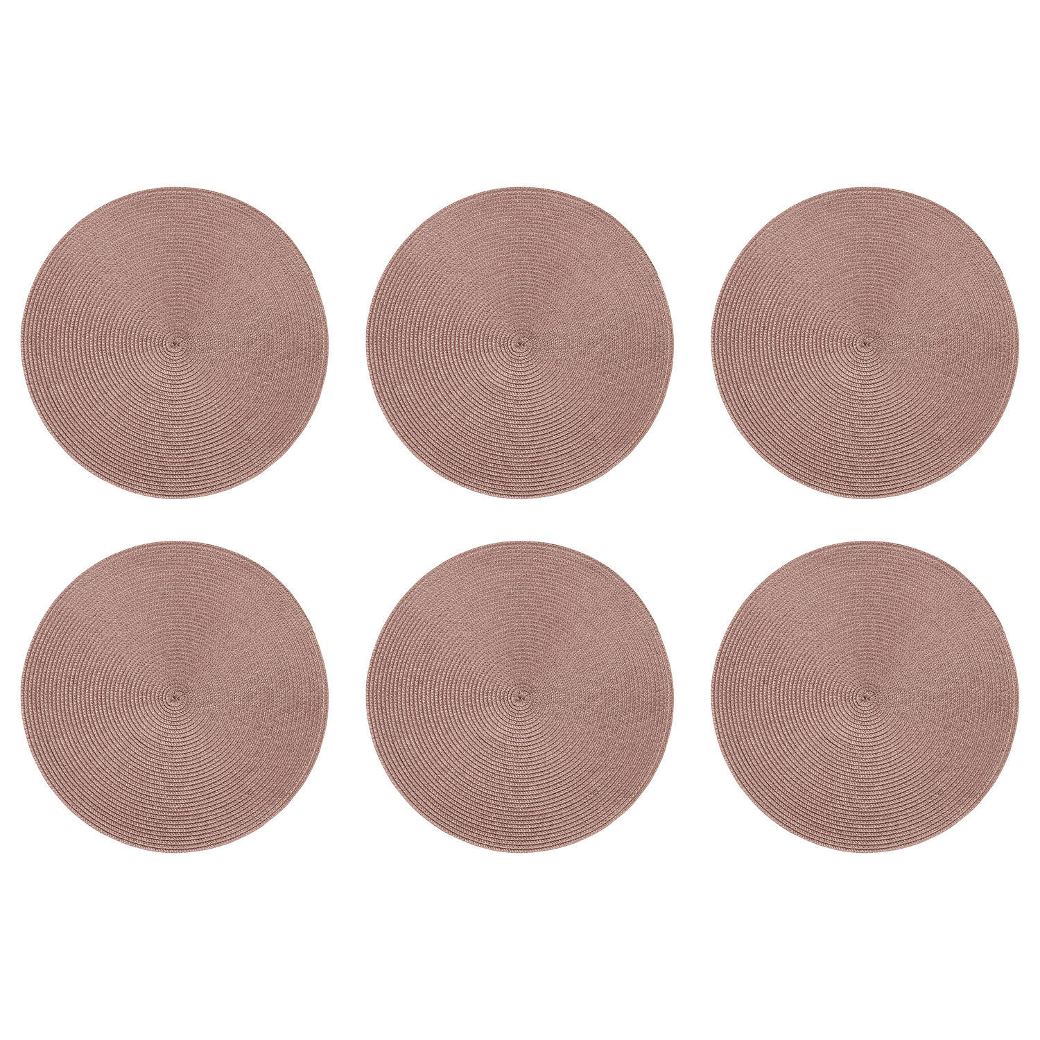 TISCHSET (6er Set) Ambiente - Taupe, Kunststoff (38/38cm) - Butlers