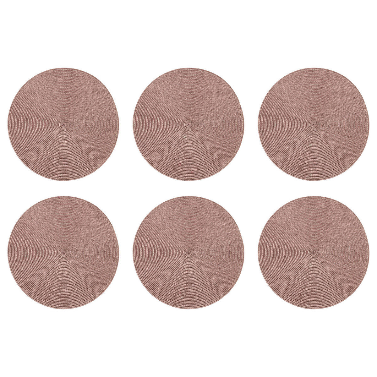 TISCHSET (6er Set) Ambiente - Taupe, Kunststoff (38/38cm) - Butlers