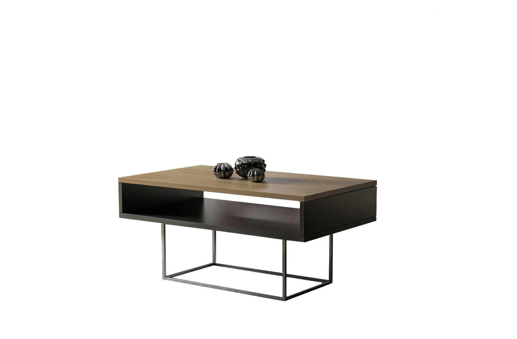 Endo-Moebel Couchtisch Eiche 60x53x100 cm
