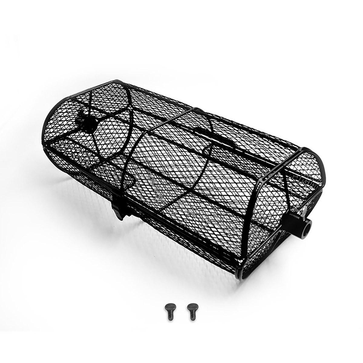 GRILLKORB für Drehspieß - Schwarz, Metall (43/15.5/18.5cm) - TAINO