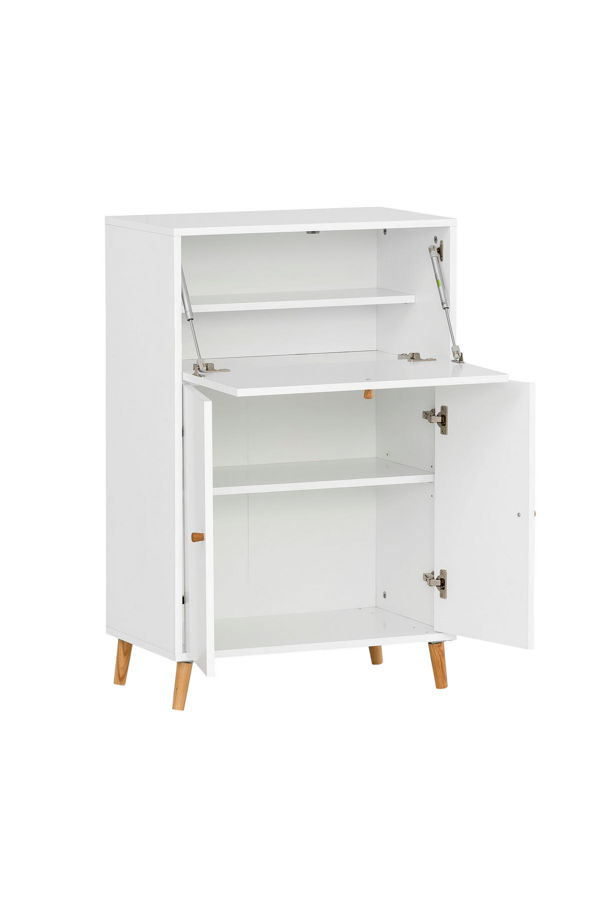 SCHREIBTISCH ausklappbar Jaguar 101,7x65,2x39 cm Weiß - Weiß, Holz (39/65.2/101.7cm) - PROREGAL
