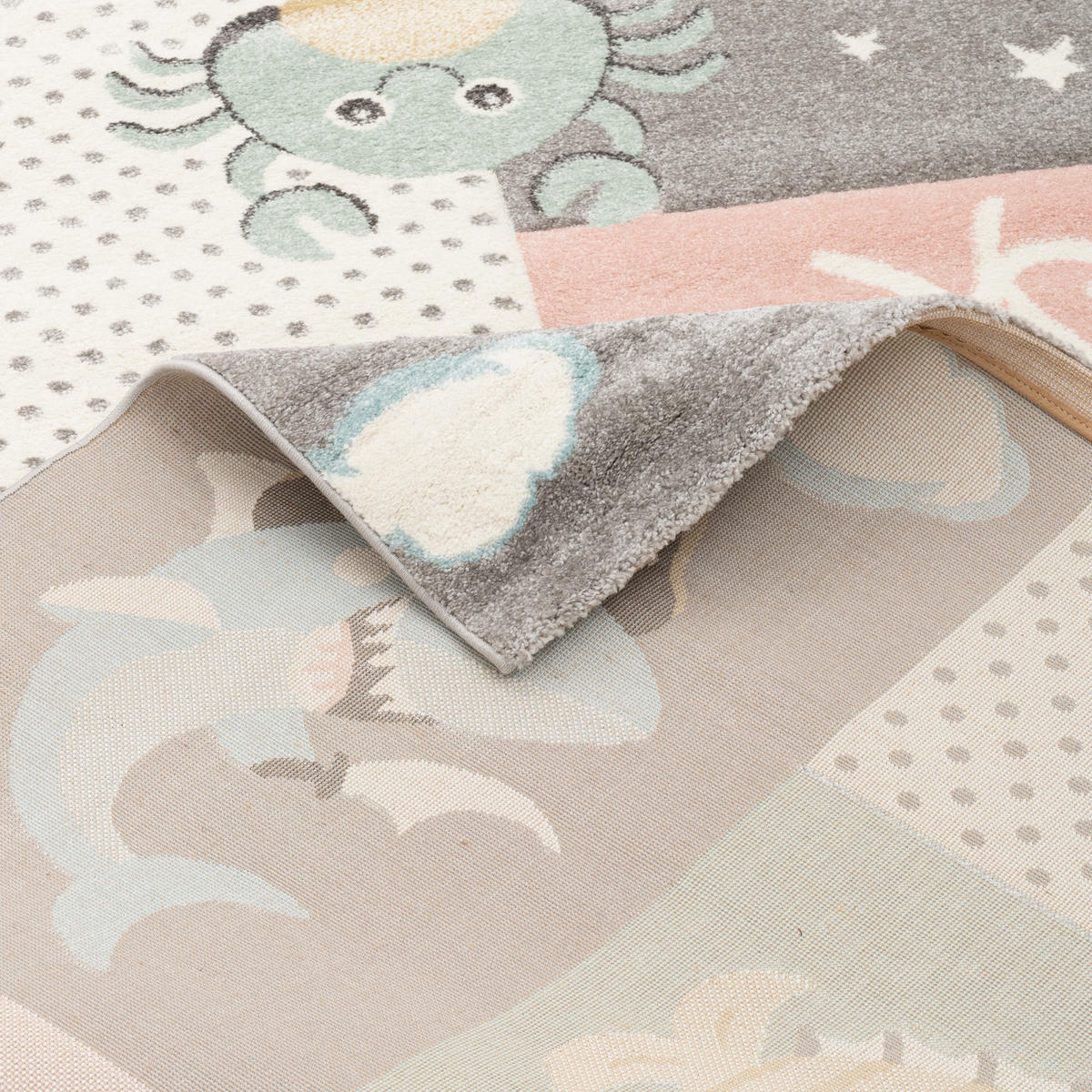 KINDER TEPPICH MAUI KIDS UNTERWASSERWELT - Multicolor, Textil (140/200cm) - Pergamon