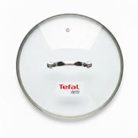 PFANNENDECKEL 28 cm Glas Transparent hitzebeständig - Transparent, Glas/Kunststoff (28cm) - Tefal
