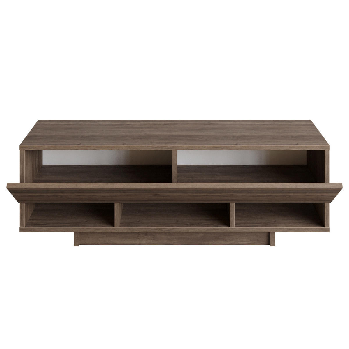 TV-ELEMENT Celestia Walnuss - Walnussfarben, Holzwerkstoff (120/40/33.5cm) - Decorotika