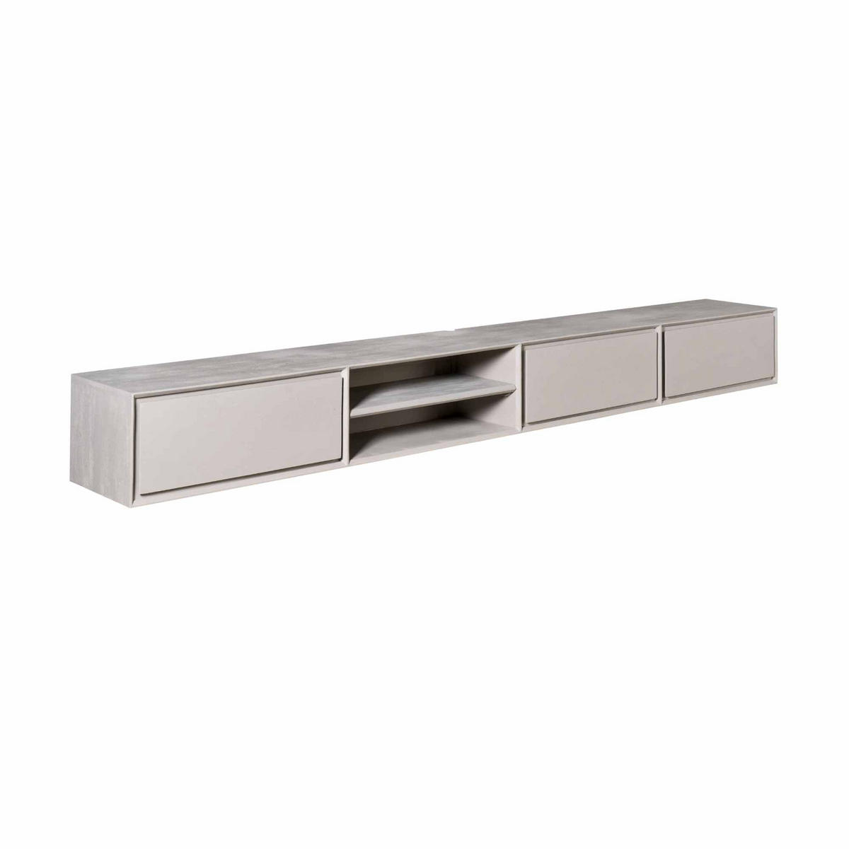 TV-MÖBEL Ambiance Taupe 35/280/30 cm - Taupe, Holz (280/30/35cm) - Starfurn