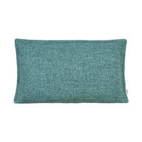KISSENHÜLLE Bouclé ocean-petrol 50/30 cm - Petrol, Textil (30/50cm) - beties Heimtextil
