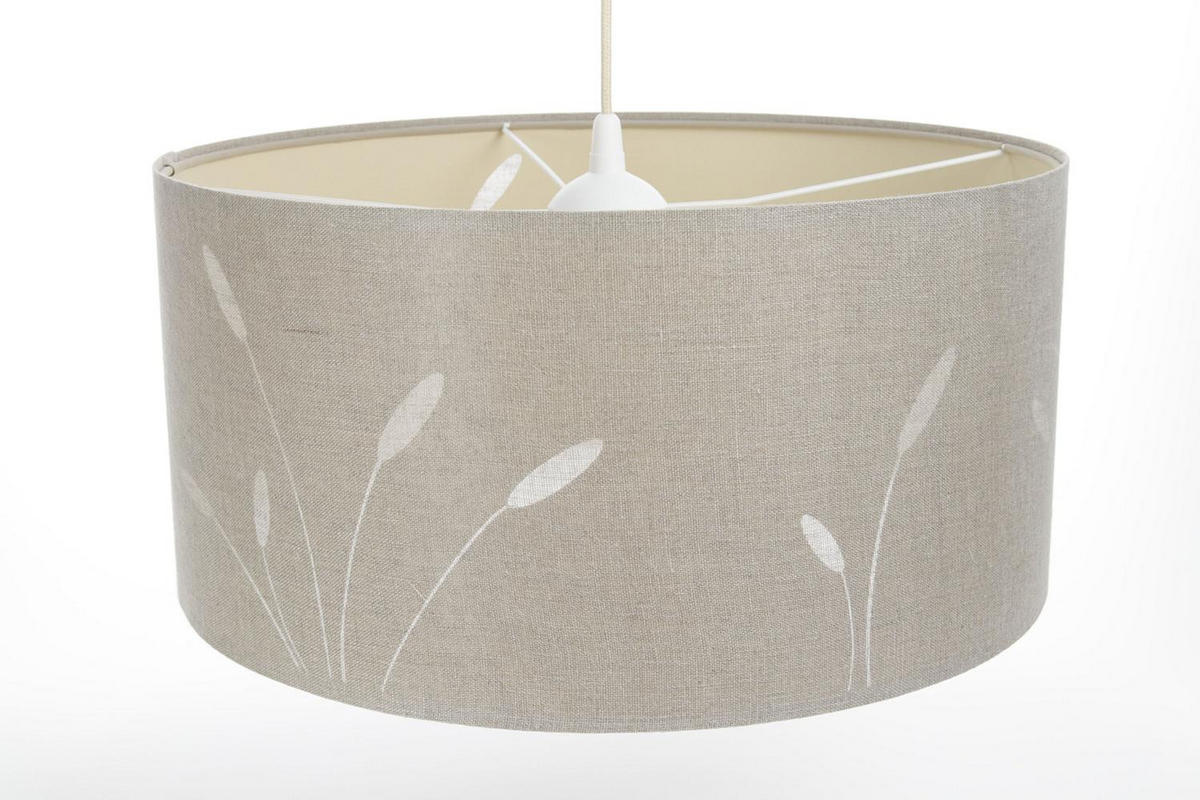 HÄNGELEUCHTE Taupe 40/90 cm - Taupe/Beige, Kunststoff (20/0.4/90cm) - ONZENO