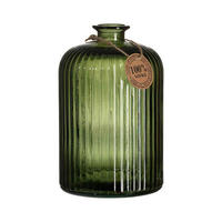 VASE Guyana Stripes grün 24 cm - Grün, Glas (24cm) - Ritzenhoff Breker