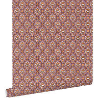 TAPETE Blumenmuster 50 x 900 cm - Lila, Papier (50/900cm) - ESTAhome