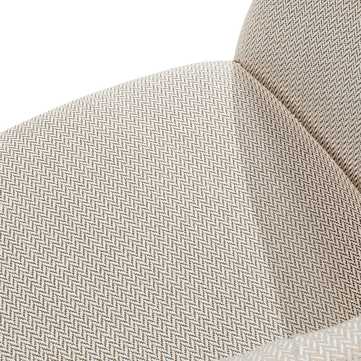 GARTENMÖBELSET SOLIS Gartenlounge-Set, weiß/beige - Weiß, Textil/Metall - KONSIMO®