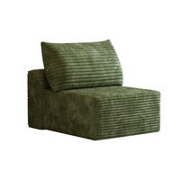 SOFAELEMENT DE-34721 Modulares 1‑Sitzer‑Element Grün - Grün, Textil (95/83/70cm) - ComfortXL