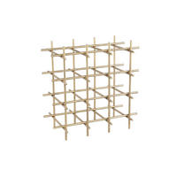 WEINREGAL Gordo Gold 40/24/40cm - Goldfarben, Metall (24/40/40cm) - PTMD Collection