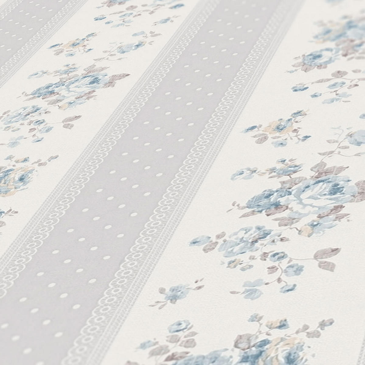 VLIESTAPETE Grau 53/1005 cm - Grau, Kunststoff/Textil (53/1cm) - KUNSTLOFT