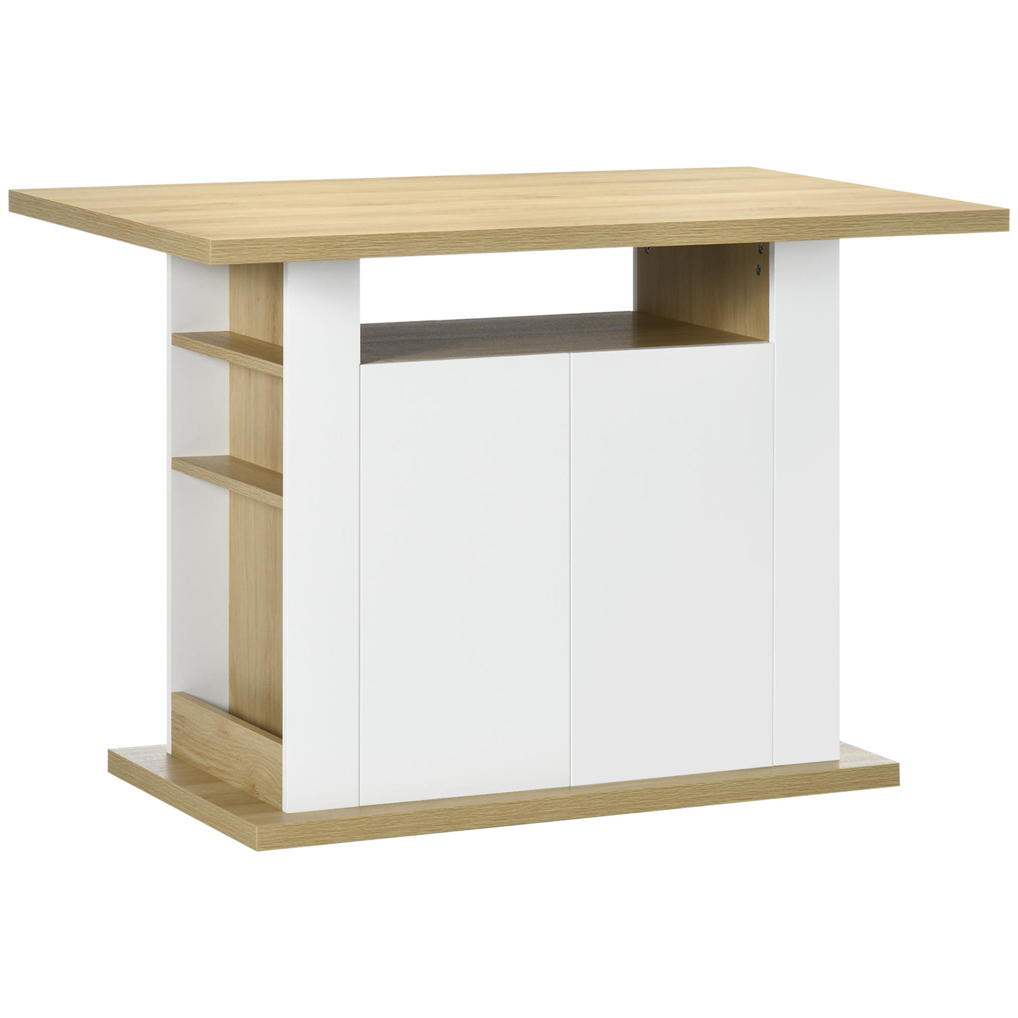 KÜCHENINSEL Braun 1 Stück - Braun, Holzwerkstoff (70/75.5/110cm) - GiPP